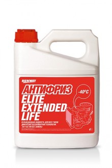 Антифриз Elite Extended Life (red) 4л