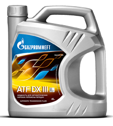 Масло Gazpromneft ATF DX III (4л)