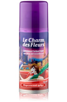 Ароматизатор для салона автомобиля, серия Le Charm des Fleurs, Марсельский арбуз, аэрозоль 140 мл
